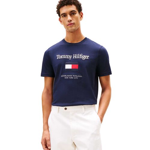 Tommy Hilfiger Tommy Embro Flag Tee